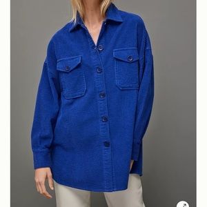 Corduroy shirt jacket💙